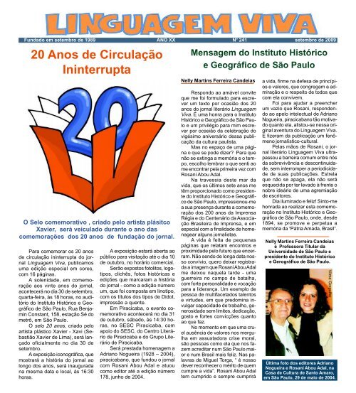 Nº 241 - Linguagem Viva