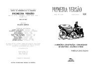 A MEMÓRIA CONSTRUÍDA: Comunidade de Destino, Colônia e Rede