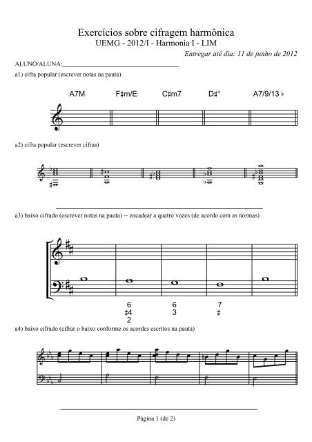 Cifras Harmonicas, PDF, Amor