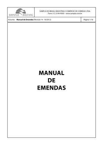 Manual dE EMEndas - Sampla Brasil