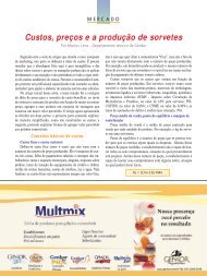 Custos, preços e a produção de sorvetes - Sorveteria Confeitaria ...