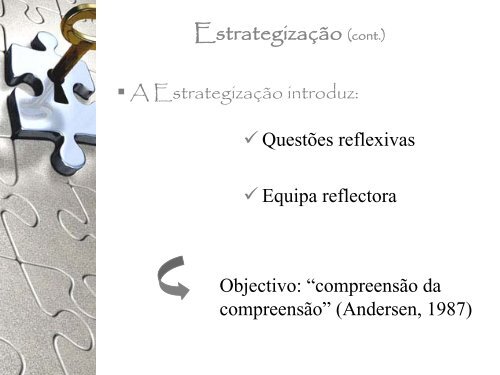 Intervenção e Modelo Sistémico - Universidade de Coimbra