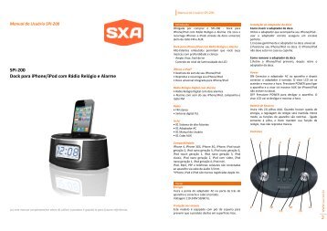 Manual do Usuário SPI-200 - SXA