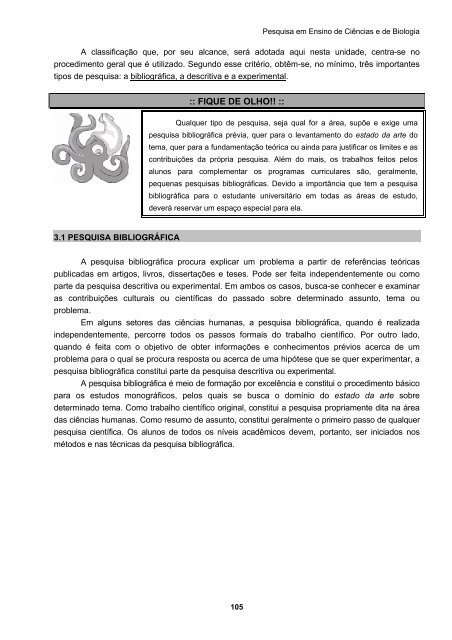 Pesquisa em Ensino de Ciências e de Biologia - UFPB Virtual ...