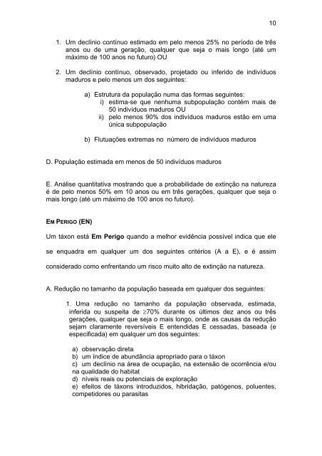 Relatório Técnico. - Museu Paraense Emílio Goeldi