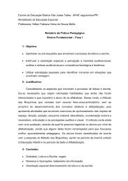 Relato exercícios APAE Jaguariaíva.pdf - Método das Boquinhas