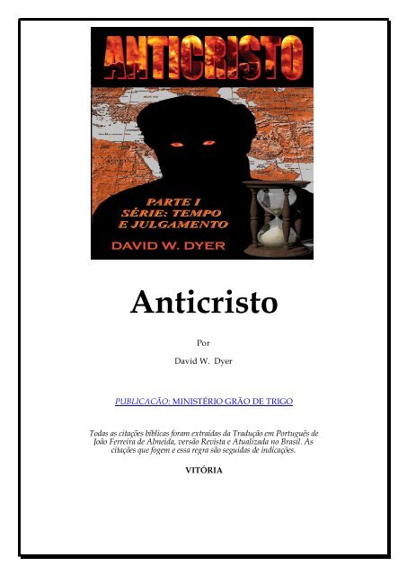 Anticristo - Ministério Grão de Trigo