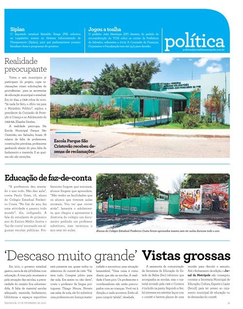 Assim nasceu o carnaval - Jornal da Metrópole