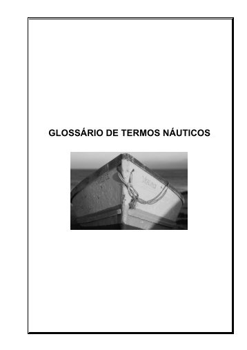 GLOSSÁRIO DE TERMOS NÁUTICOS