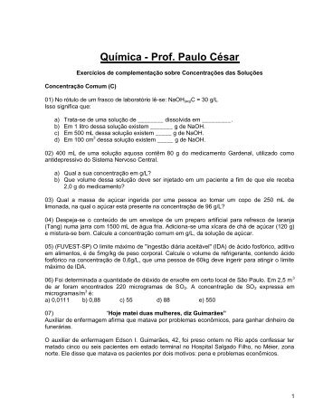 SINGULAR - ANGLO - Portal de Estudos em Química