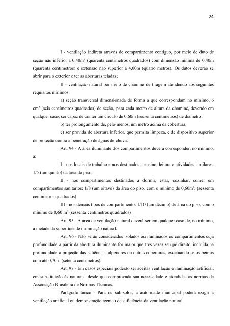 Código de Obras e Edificações – Lei Complementar nº 101