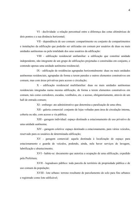 Código de Obras e Edificações – Lei Complementar nº 101