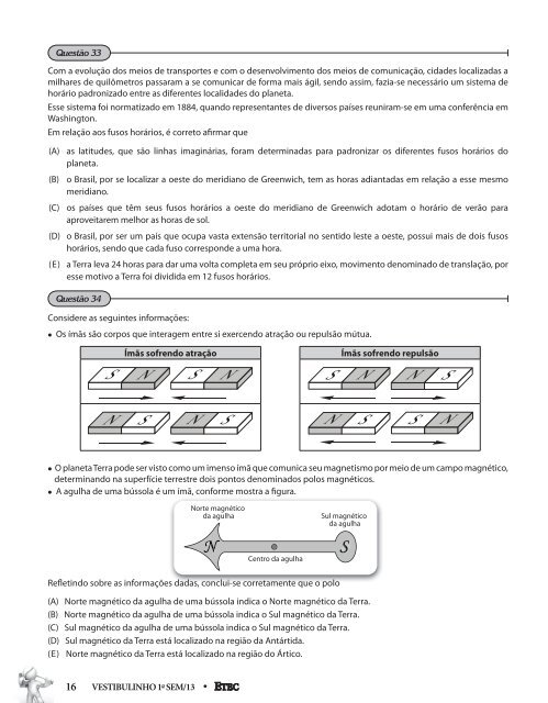 Prova - Centro Paula Souza - Governo do Estado de São Paulo