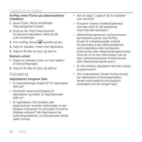 Guide de démarrage (PDF) - Logitech