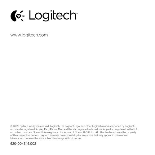 Getting started with Logitech® Wireless Solar Keyboard K760