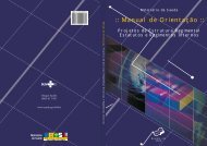 Manual de Orientação - BVS Ministério da Saúde