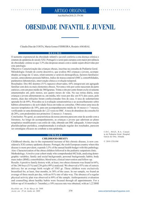 medidas preventivas para obesidade infantil