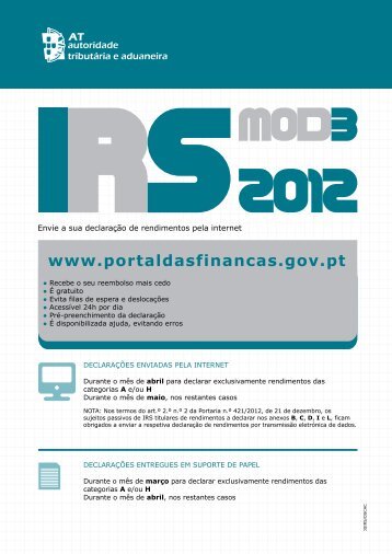 Deduções, benefícios fiscais e taxas no IRS para 2013 - Portal das ...