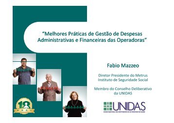 “Melhores Práticas de Gestão de Despesas Administrativas ... - Unidas