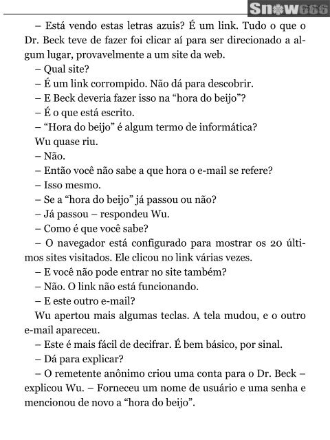 Não conte a ninguém