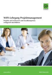 WIFI Lehrgang Projektmanagement