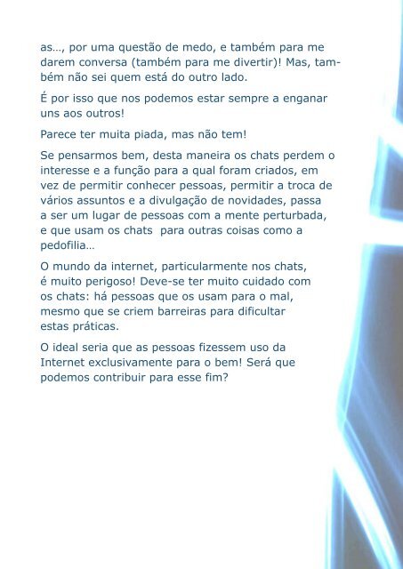 Que chato! - Direção Regional de Educação do Norte