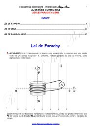 Leis de Faraday e Lenz - Física no Vestibular