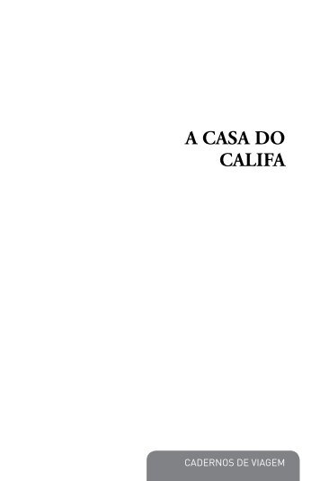 A CASA DO CALIFA - Editora
