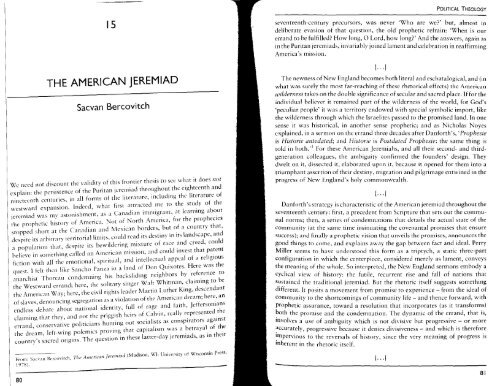 THE AMERICAN JEREMIAD - People.fas.harvard.edu