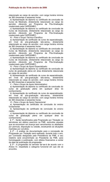 LEI 2307, de 18 de janeiro de 2006 - Fundação Municipal de ...