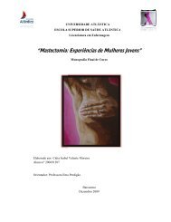 “Mastectomia: Mastectomia: Experiências de Mulheres Jovens ...