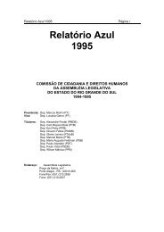 Relatório Azul 1995 - Marcos Rolim