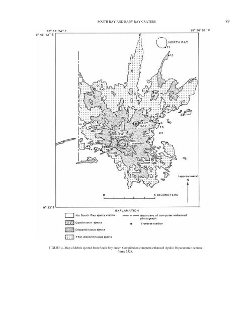 d3. geology of areas near south ray and baby ray craters