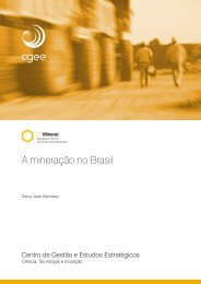 A mineração no Brasil - Finep