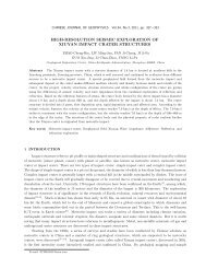 high-resolution seismic exploration of xiuyan impact crater structures