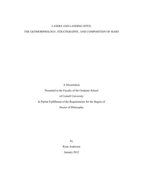 Ecommons Chapter 1 - eCommons@Cornell - Cornell University