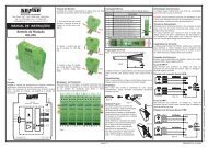 MANUAL DE INSTRUÇÕES Sentido de Rotação KD-235 - Sense