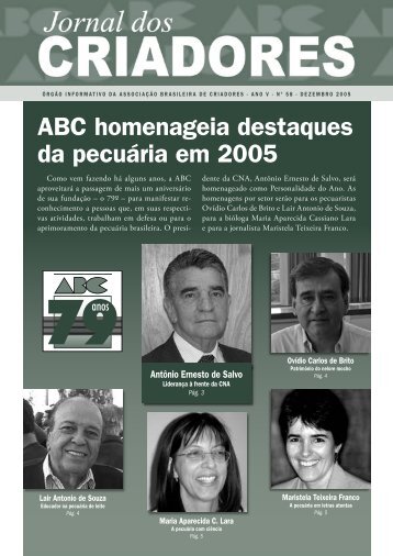 Edição Nº 58_dez - Associação Brasileira de Criadores