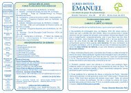 boletim 231.pdf - Igreja Batista Emanuel