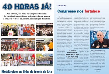 Revista O Metalúrgico - Agência Sindical