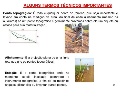 Introdução a Topografia Curso Técnico em Agropecuária