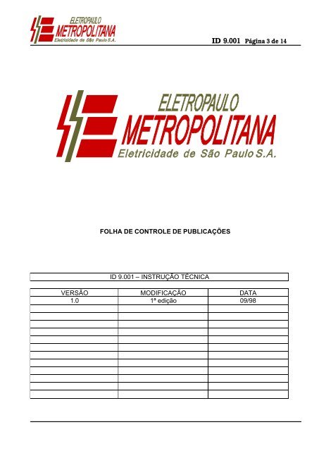 ID-9001 - AES Eletropaulo