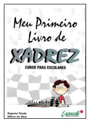 A lenda do Xadrez Conta a lenda que há uns 15 séculos um brâmane hindu  chamado Sessa inventou o jogo 