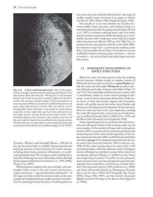 Formation of Impact Craters - Lunar and Planetary Institute