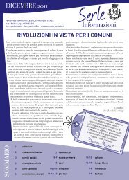 dicembre 2011.pdf - Comune di Serle