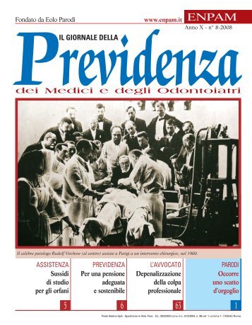 IL GIORNALE DELLA dei Medici e degli Odontoiatri - Enpam
