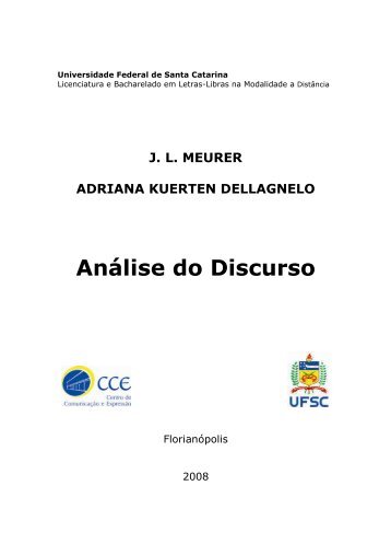 Análise do Discurso - Letras Libras - UFSC