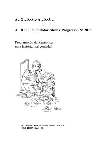 Proclamação da República - solepro - solidariedade e progresso