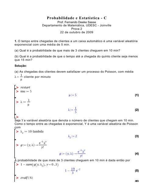 PROBABILIDADE - QUAL É A CHANCE? \Prof Gis - Estatística I