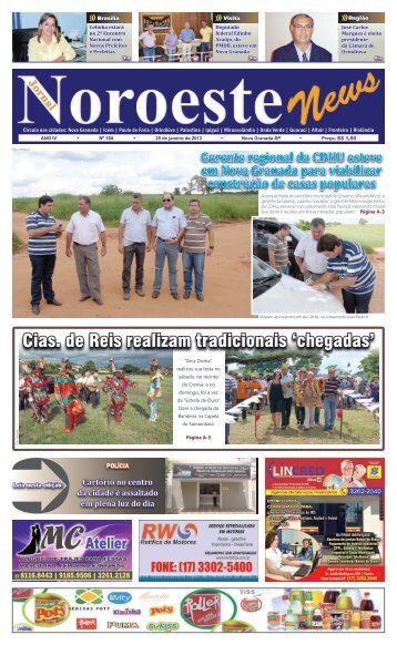 Cias. de Reis realizam tradicionais 'chegadas' - Jornal Noroeste News